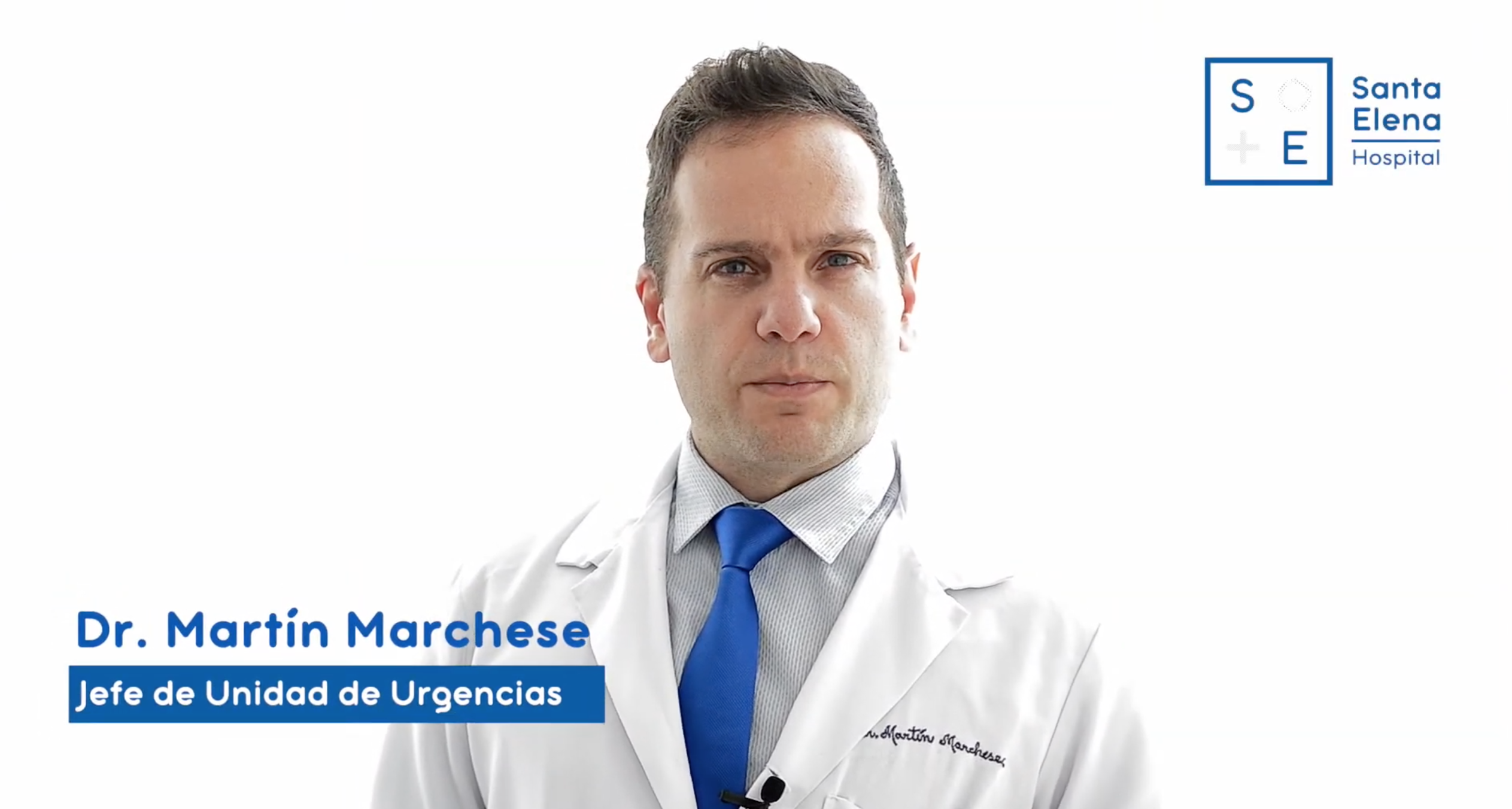 El servicio de Urgencias de Hospital Santa por el Dr. Martín Marchese